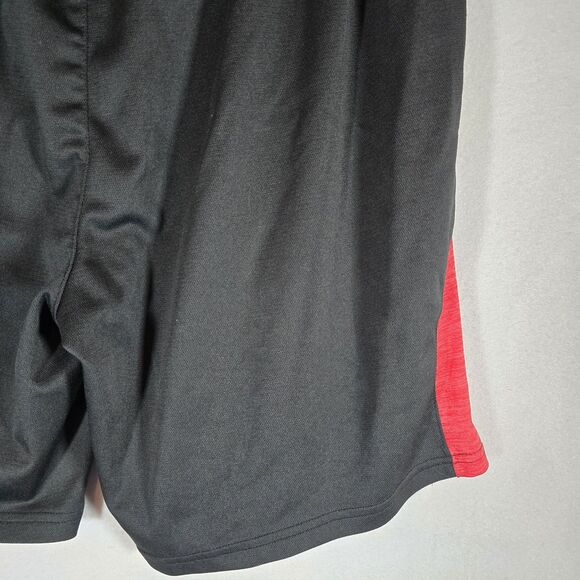 Layer 8 Qwick Dry Boys Shorts Size Large, Black And Red Comfortable - Picture 7 of 11